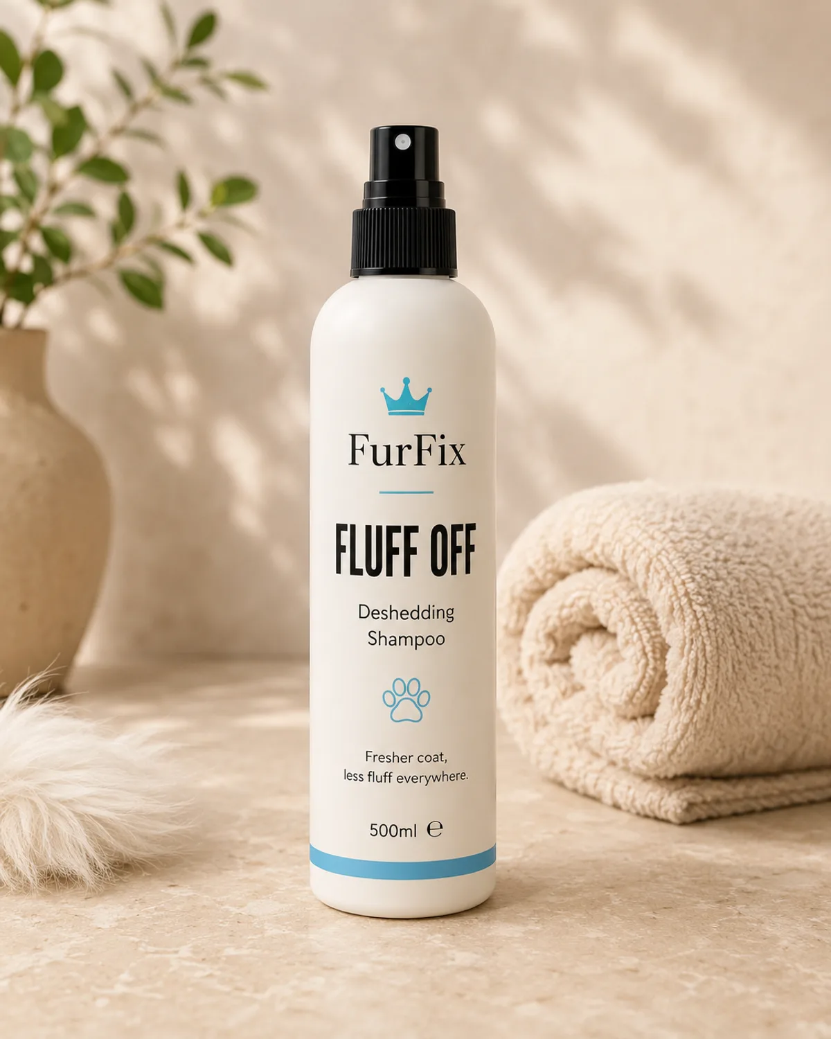 FLUFF OFF. Deshedding Shampoo