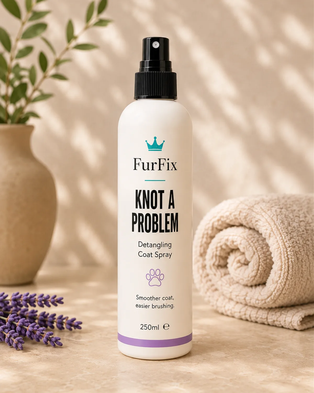 KNOT A PROBLEM. Detangling Coat Spray