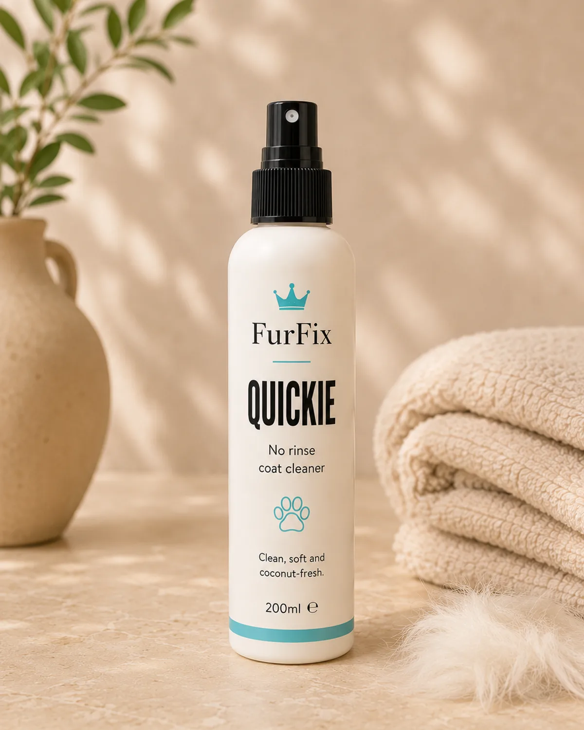 QUICKIE. No-Rinse Coat Cleaner