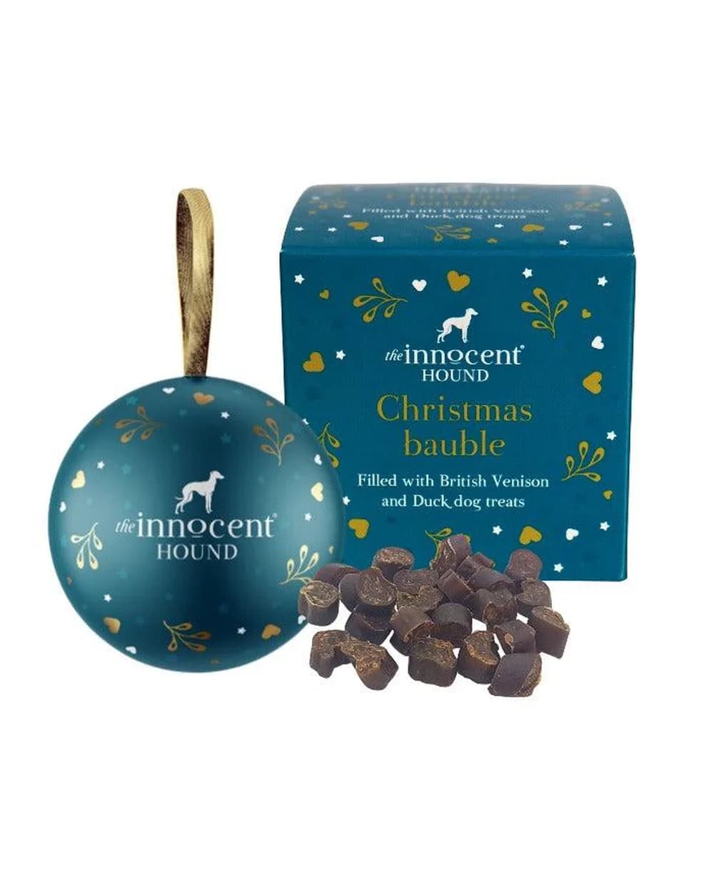 INNOCENT HOUND Christmas Bauble - Duck & Venison Treats