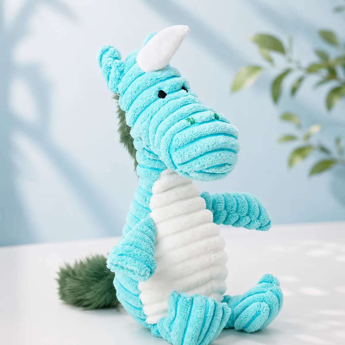 MONTY. Plush Squeaky Unicorn Toy